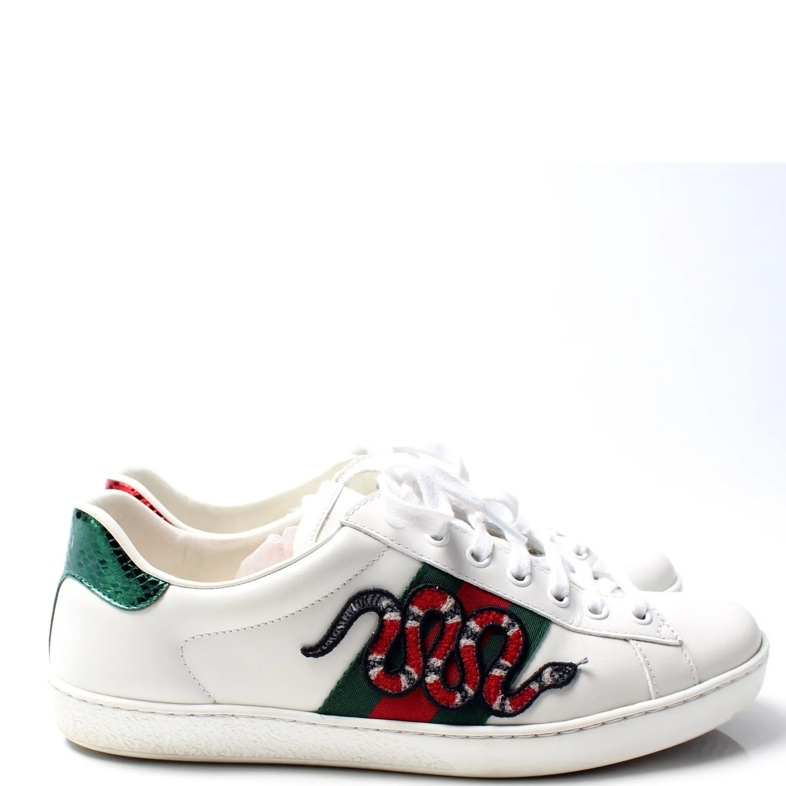 Ace Web Snake Sneakers Size 7 (Women's 9)
