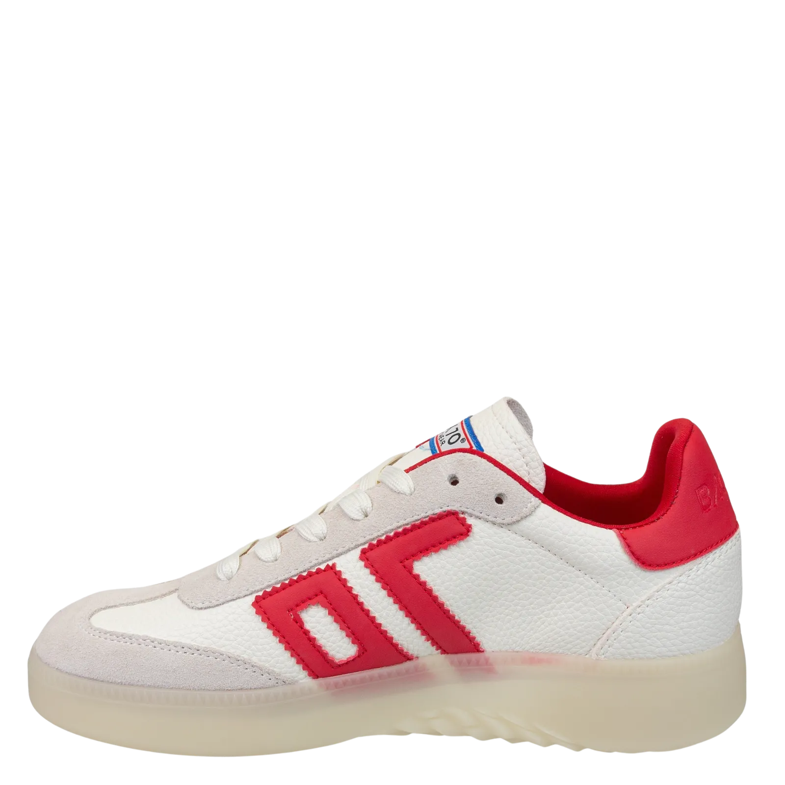 BACK 70 - BOSTON 2502 in WHITE RED Sneakers