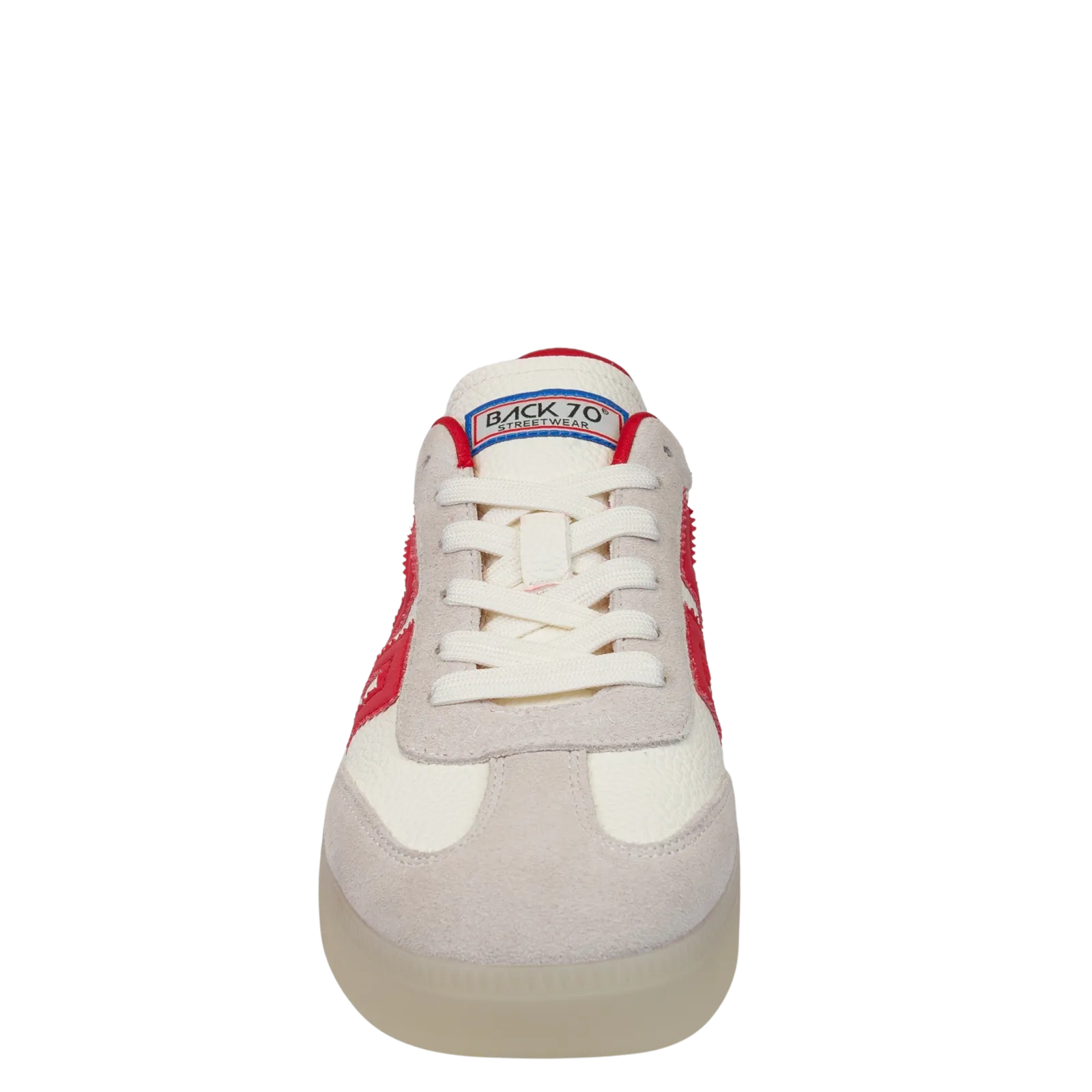 BACK 70 - BOSTON 2502 in WHITE RED Sneakers