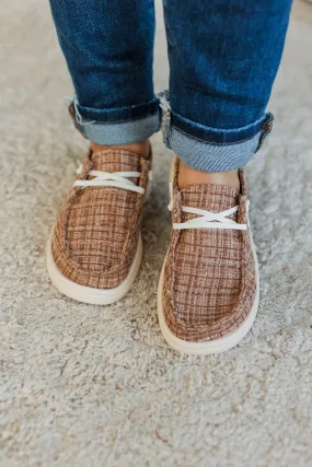 Corky's Kayak 2 Sneakers- Tan Tweed