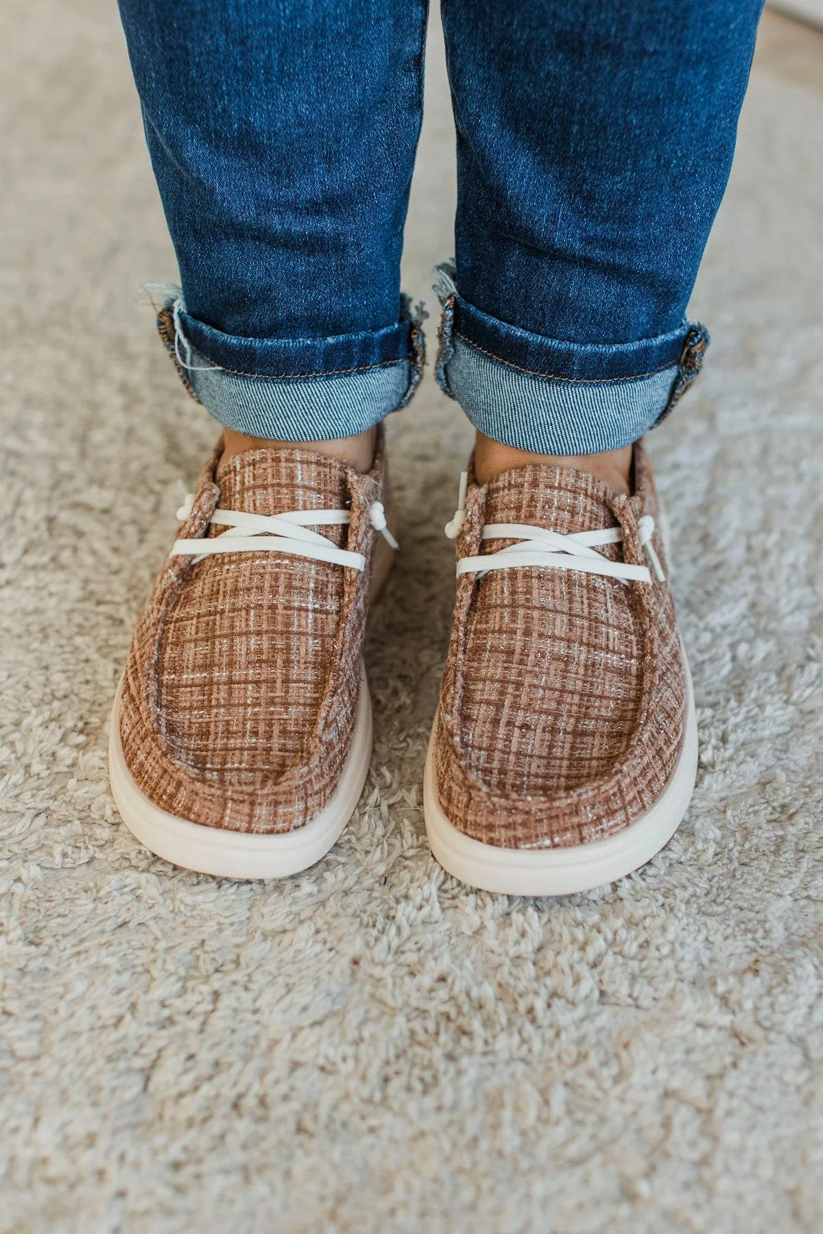 Corky's Kayak 2 Sneakers- Tan Tweed