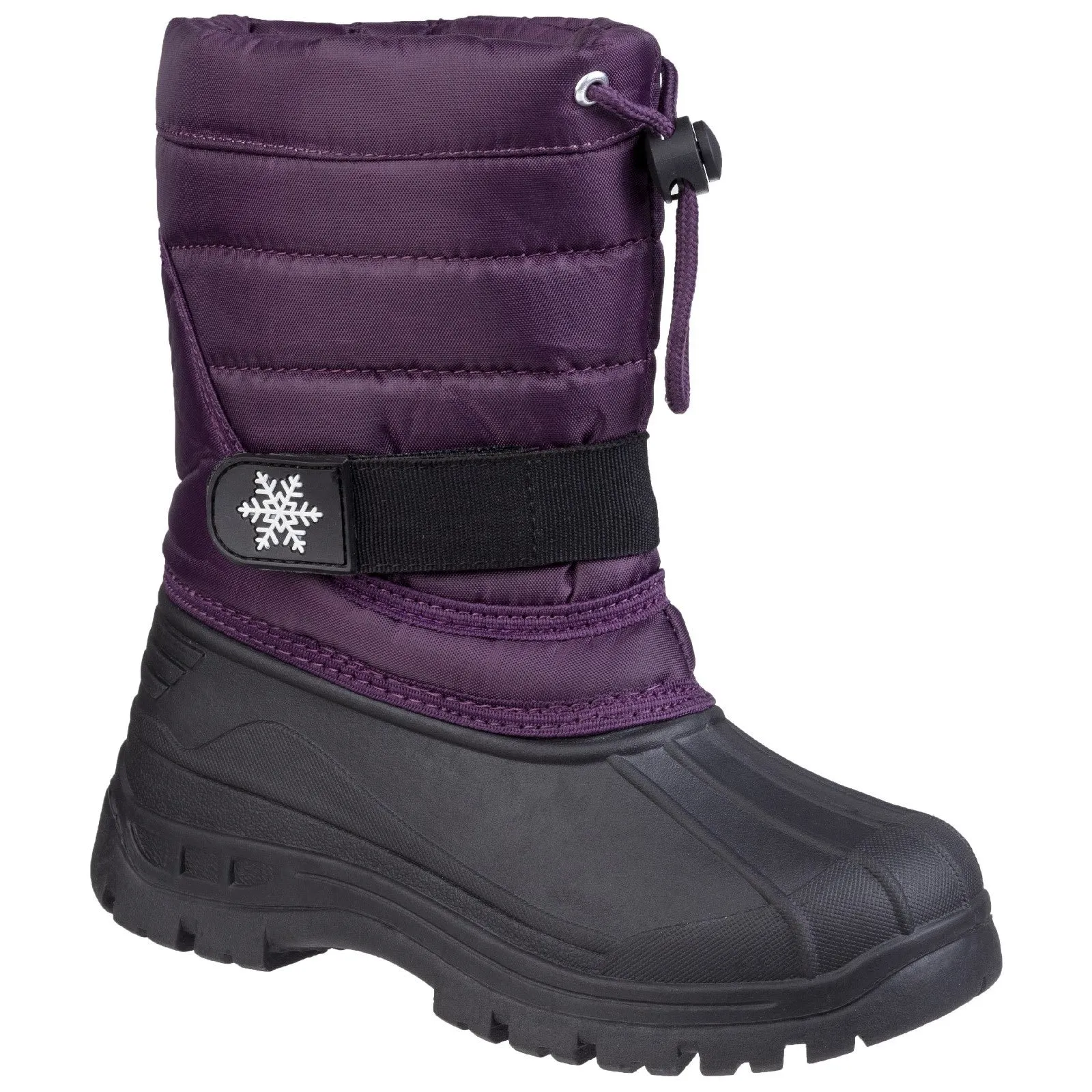 Cotswold Children Icicle Toggle Lace Snow Boot