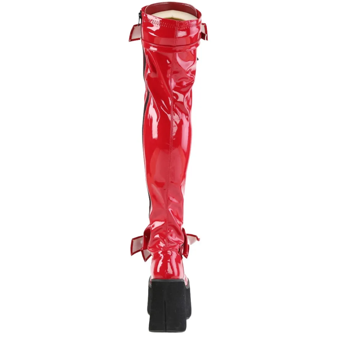 DemoniaCult KERA 303 Red Boots