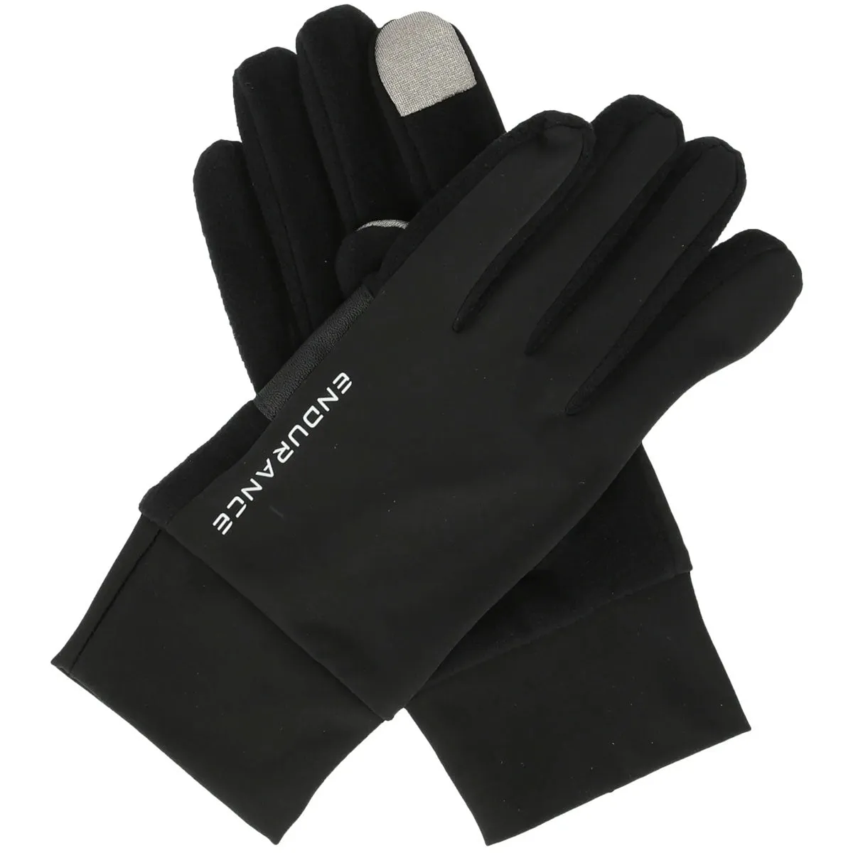 Endurance Wellington Thermal Running Gloves - Adult - Black