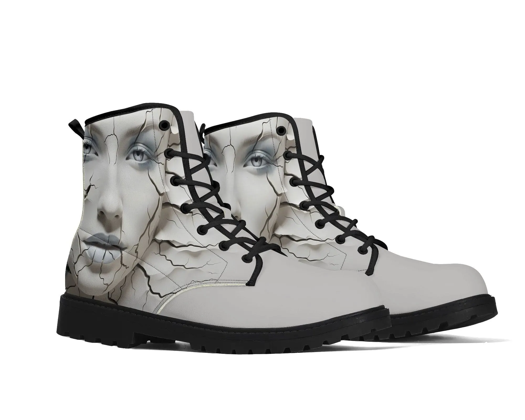 Ice Queen Leather Boots