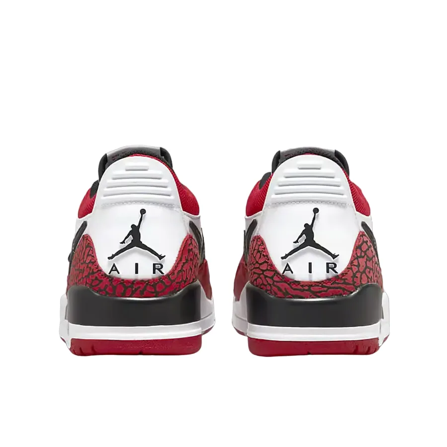 Jordan scarpa sneakers da uomo Air Jordan Legacy 321 Low CD7069 116 bianco nero rosso