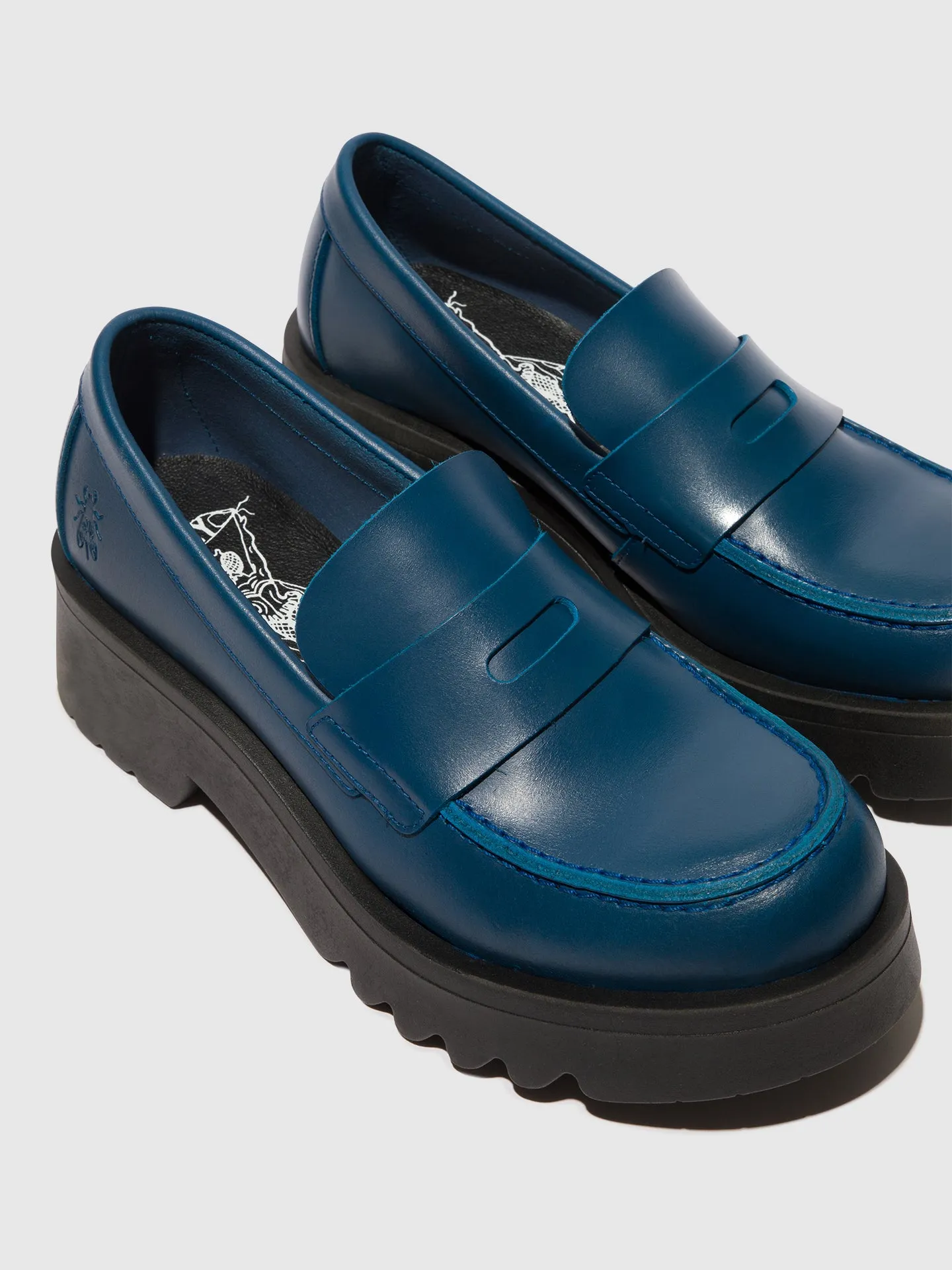 Loafers Shoes MOAT948FLY BLUE