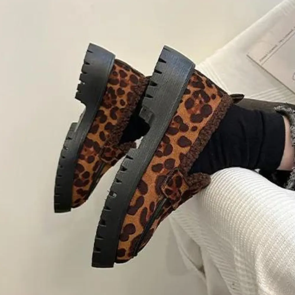 LOUANN - Stilfuld Vinter Loafers til Kvinder