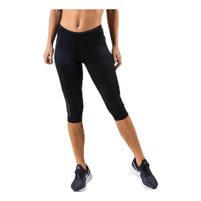 Mahana 3/4 Run Tights XQL Black