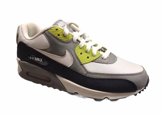 Nike scarpa sneakers da uomo Air Max 90 325018 406 blu-bianco-grigio