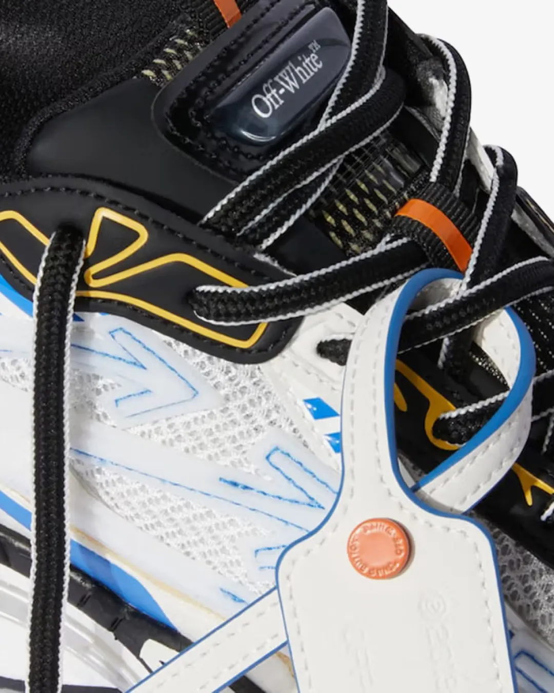 Off-White Virgil Abloh Sneaker - ‘Be Right Back - Silver/Blue’
