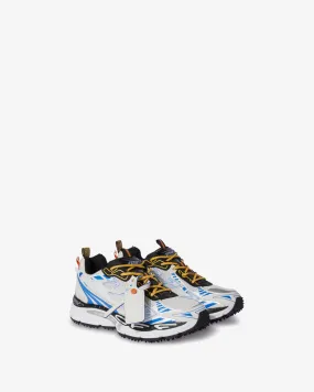 Off-White Virgil Abloh Sneaker - ‘Be Right Back - Silver/Blue’