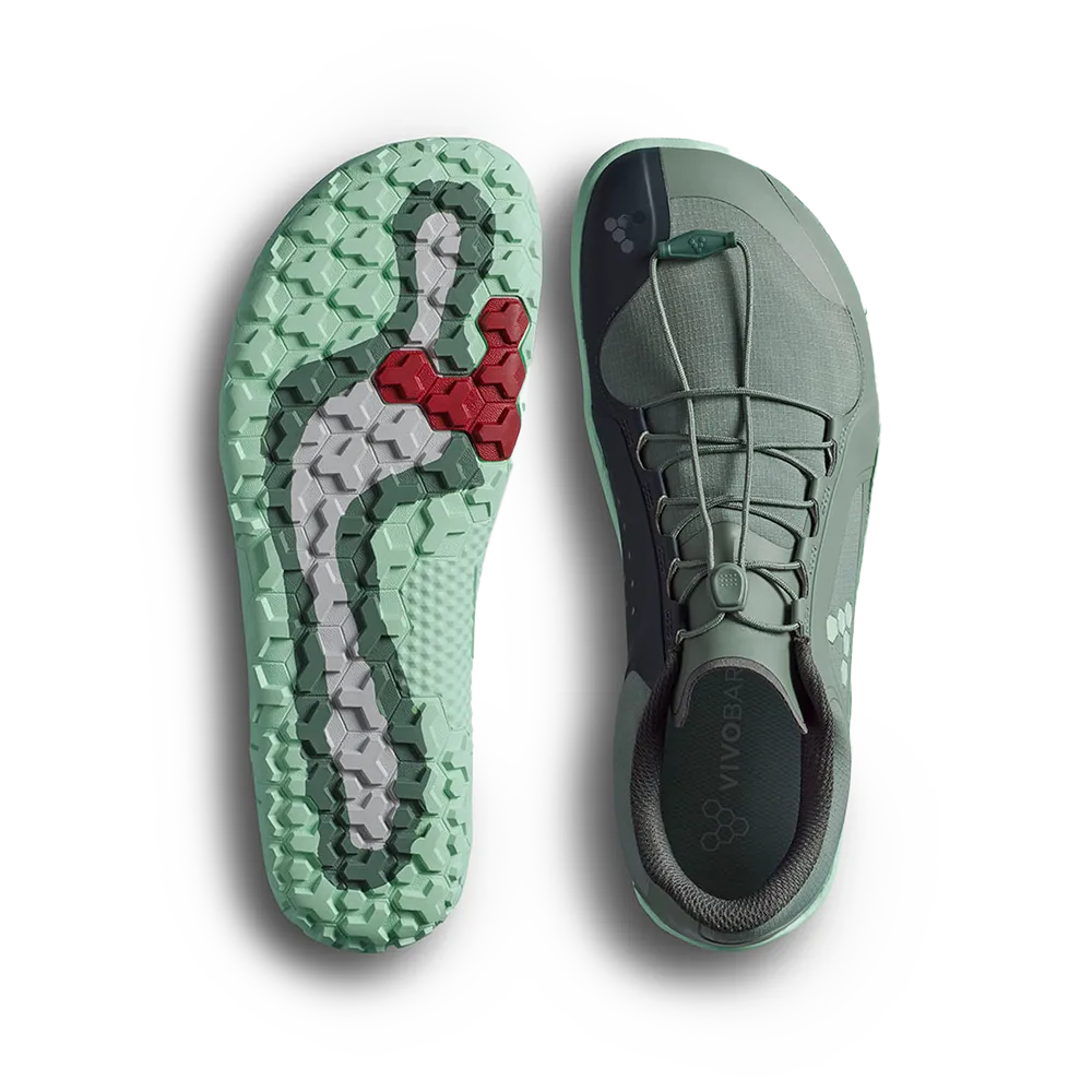 [PRE-ORDER] Vivobarefoot Primus Trail III All Weather FG Mens Laurel Wreath (ETA. LATE MARCH)