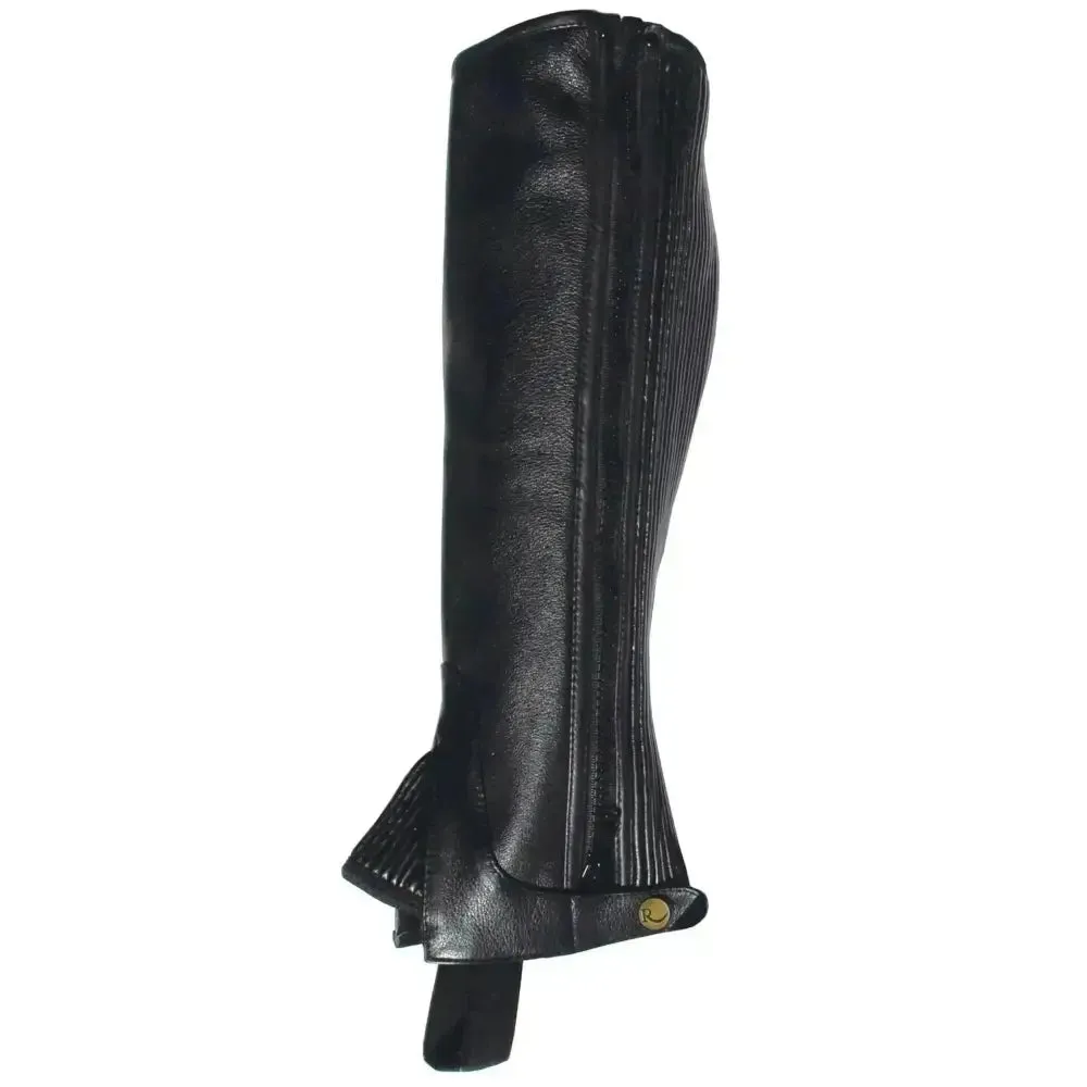 Rhinegold Child Leather Gaiters