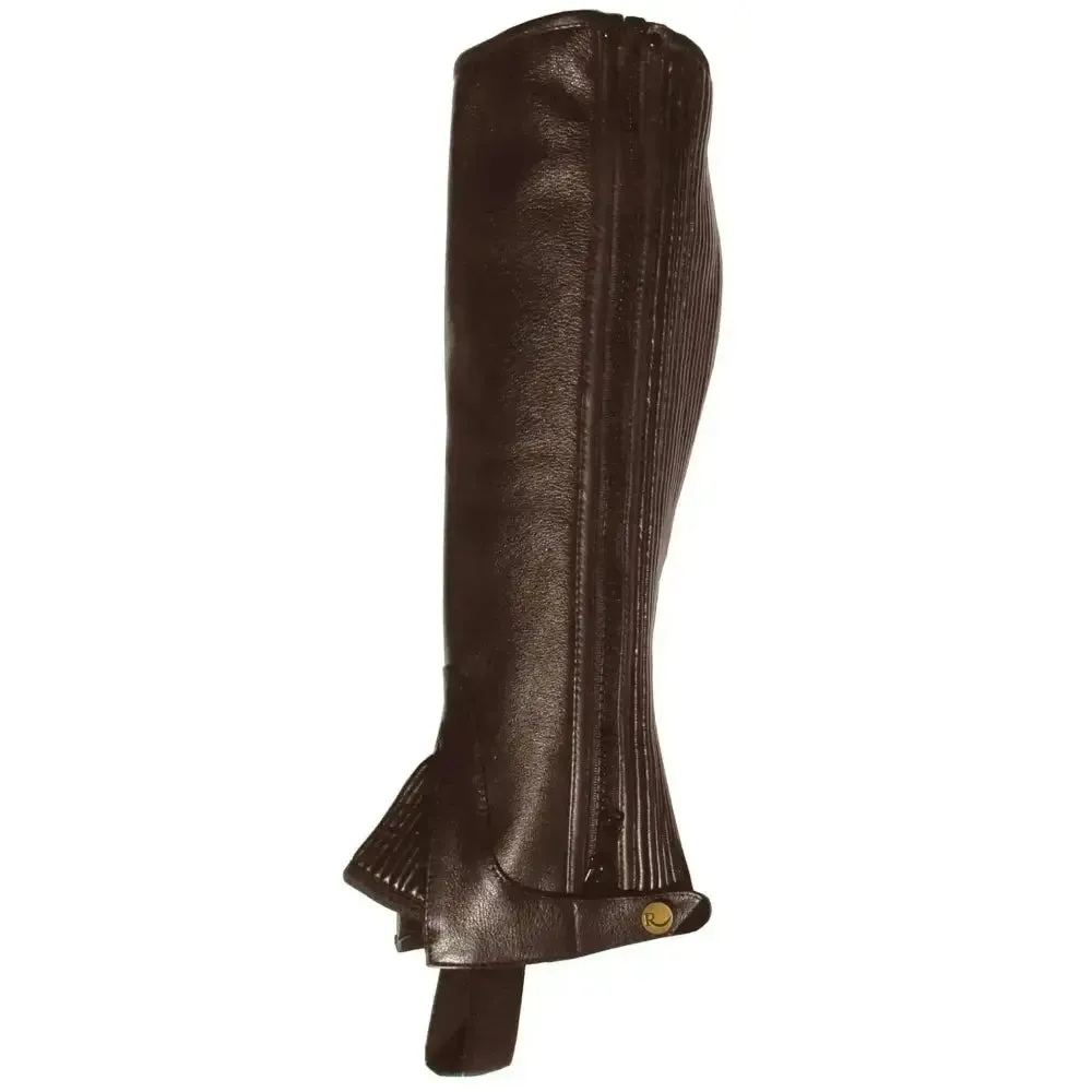Rhinegold Child Leather Gaiters