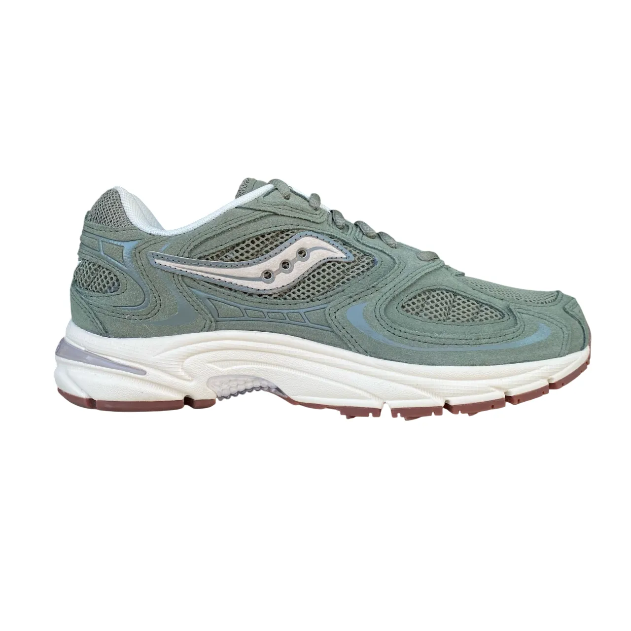 Saucony scarpa sneakers da uomo Grid Jazz 9 S70898-1 verde oliva