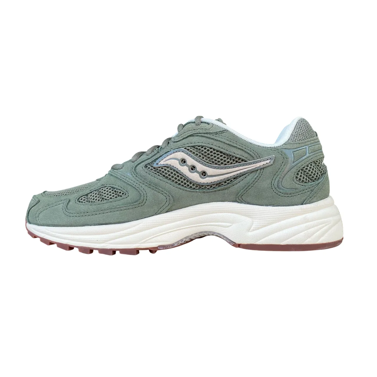 Saucony scarpa sneakers da uomo Grid Jazz 9 S70898-1 verde oliva