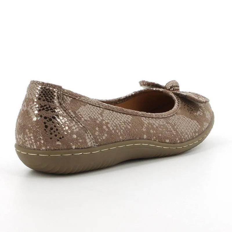 Soft Style by Hush Puppies Kalina Pump - Reptile Bronze