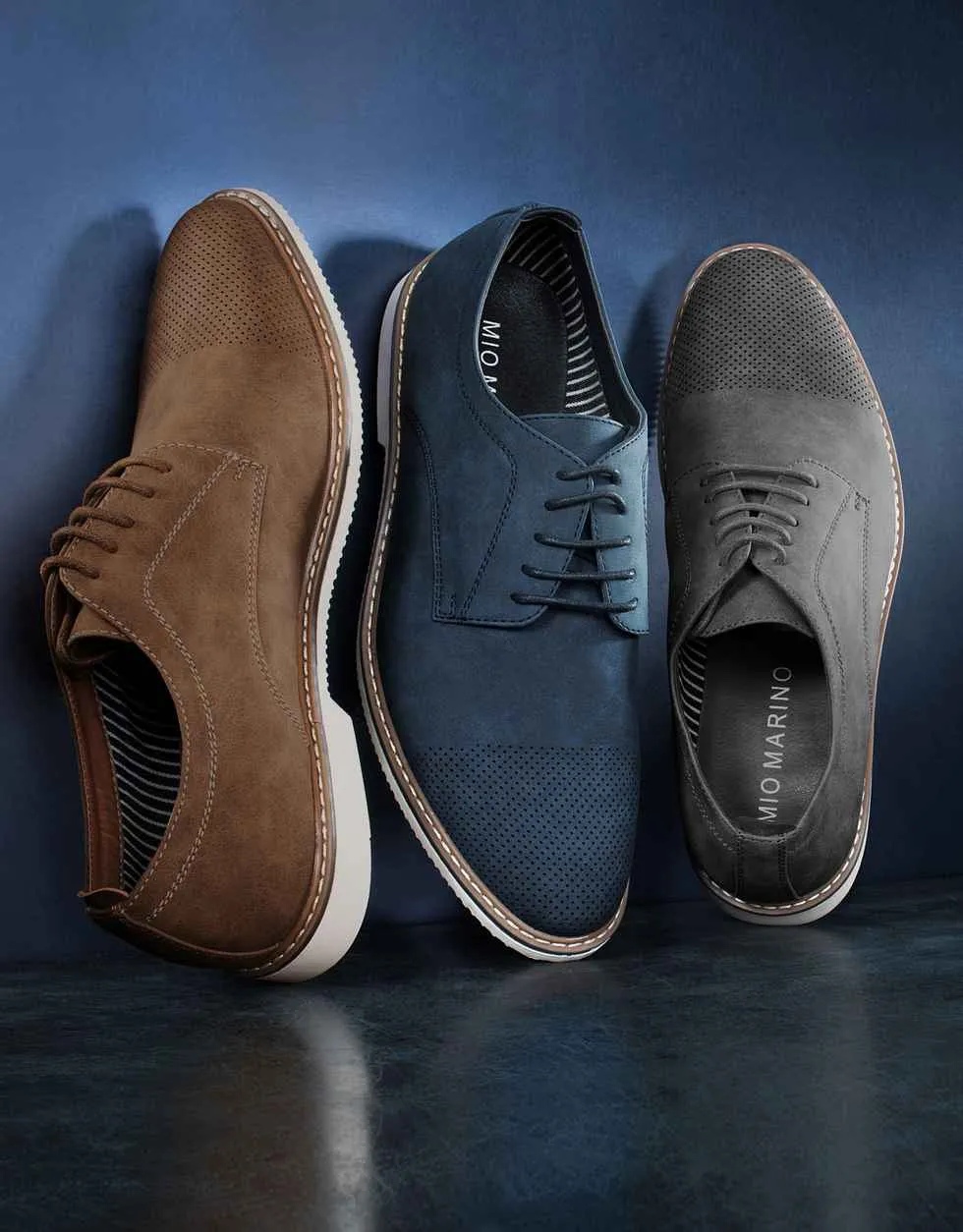 Stippled Oxford Shoes