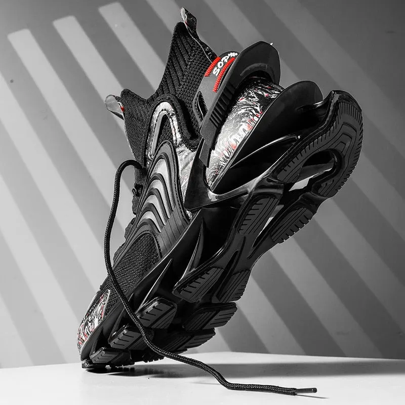 Stylish Luxury Designer Shoes Men's Casual Shoes with Platform, Fashion Blade Loafers, and Sneakers for Men