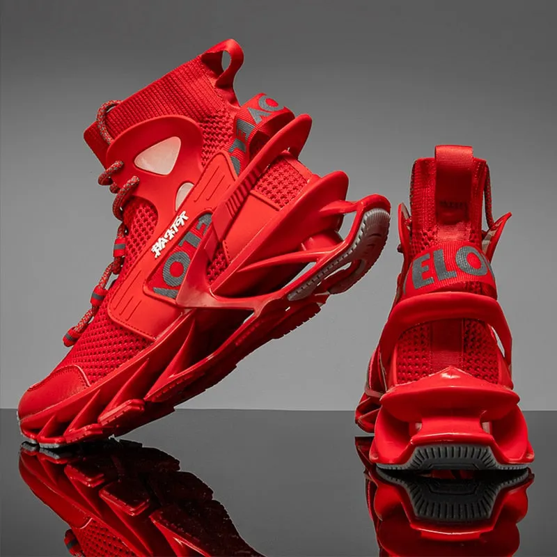 Stylish Luxury Designer Shoes Men's Casual Shoes with Platform, Fashion Blade Loafers, and Sneakers for Men