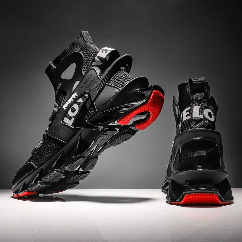 Stylish Luxury Designer Shoes Men's Casual Shoes with Platform, Fashion Blade Loafers, and Sneakers for Men