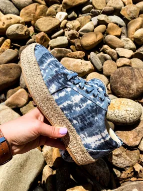 Tart Blue Tie-Dye Corky Sneaker