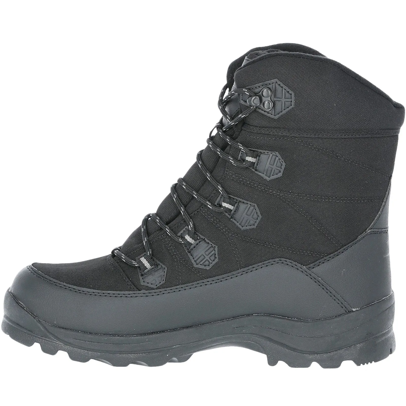 Trespass Mens Zotos Snow Boots - Black