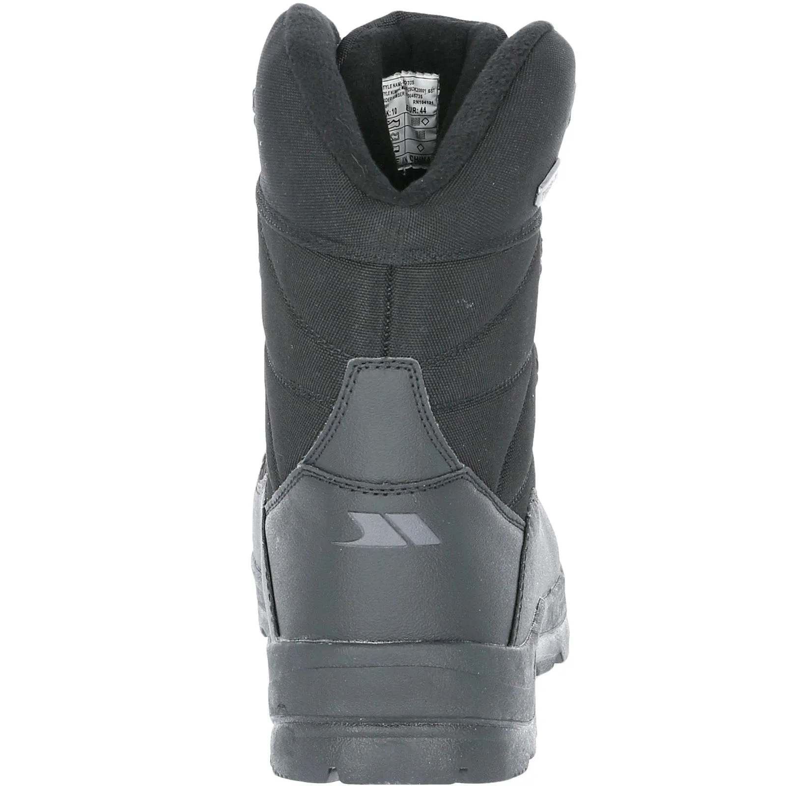 Trespass Mens Zotos Snow Boots - Black