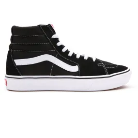 Vans scarpa sneakers alta Comfycush Sk8-Hi vn0a3wmbvne1 nero-bianco