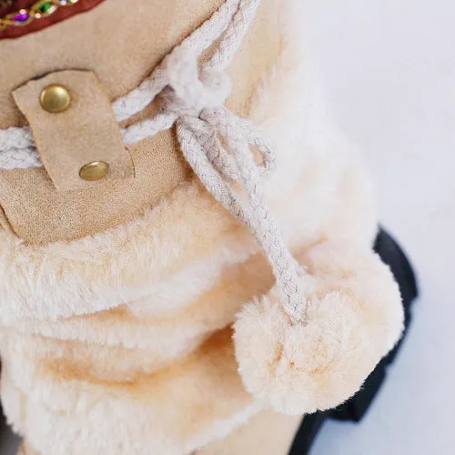 Women’s Mid-Length Fleece-Lined Snow Boots